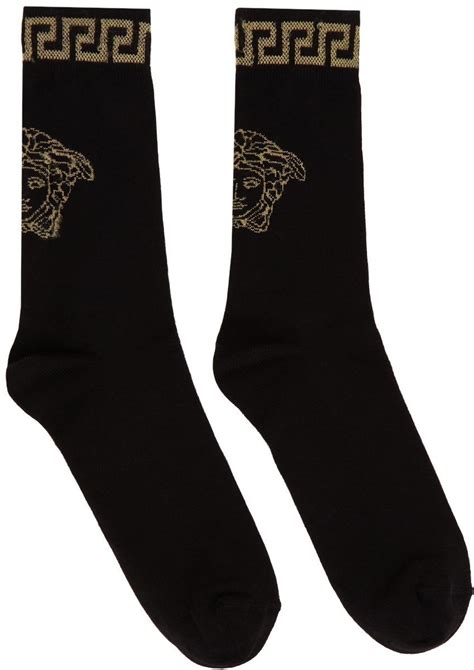 black and gold versace socks|Versace socks vintage white.